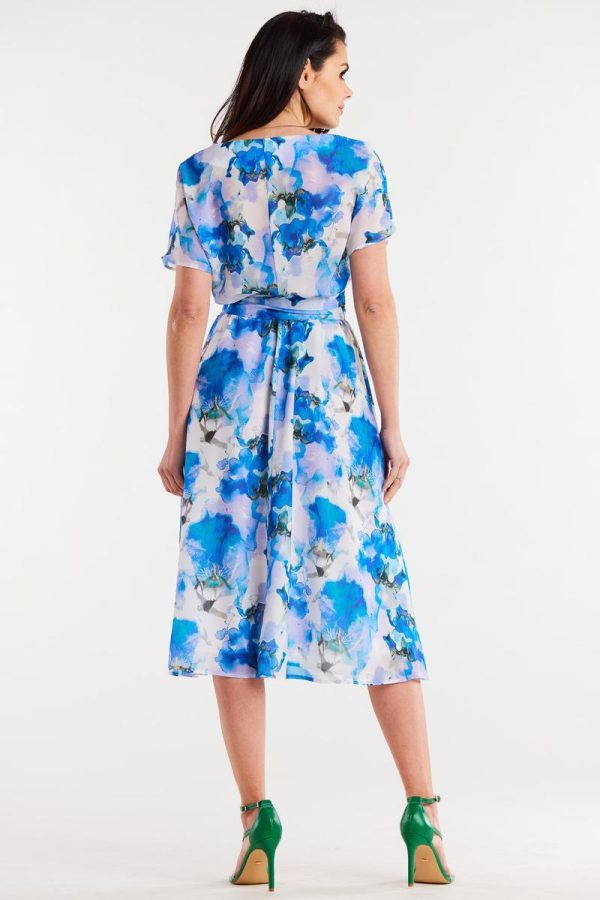 Blue Daydress in Day Dresses with Polyester