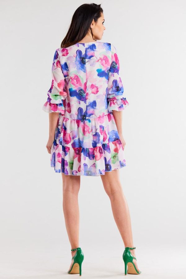 Multicolor Daydress in Day Dresses with Polyester