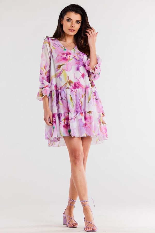 Violet Daydress in Day Dresses with Polyester