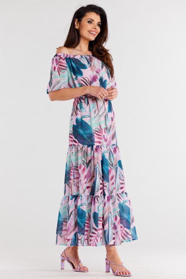 Multicolor Daydress in Day Dresses with Polyester