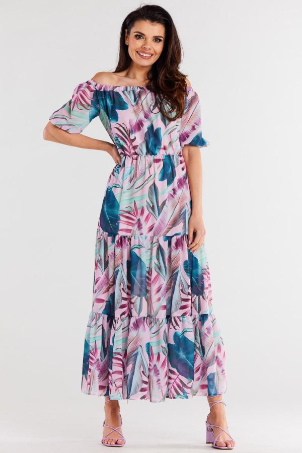 Multicolor Daydress in Day Dresses with Polyester