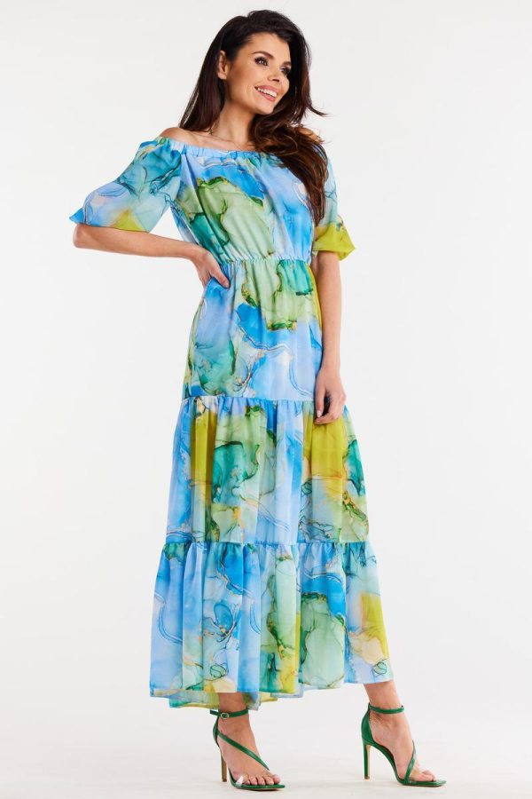 Multicolor Daydress in Day Dresses with Polyester