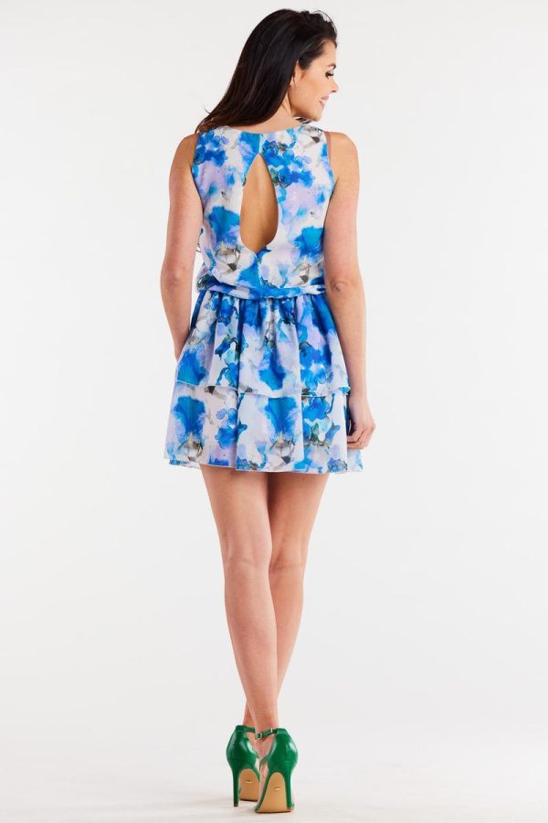 Blue Daydress in Day Dresses with Polyester