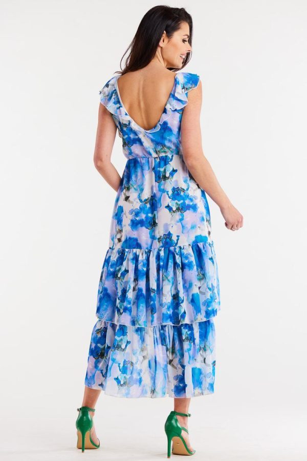 Blue Daydress in Day Dresses with Polyester