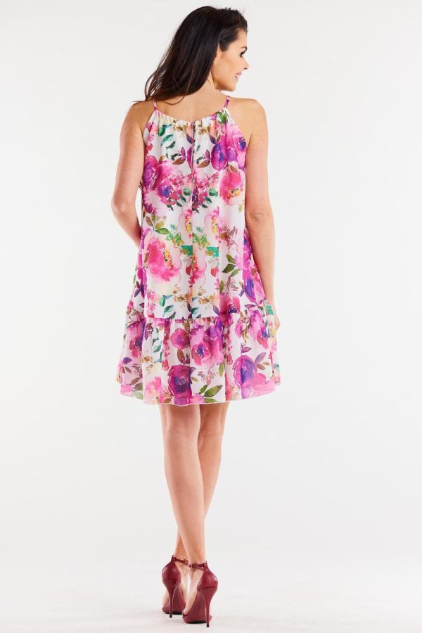 White Daydress in Day Dresses with Polyester
