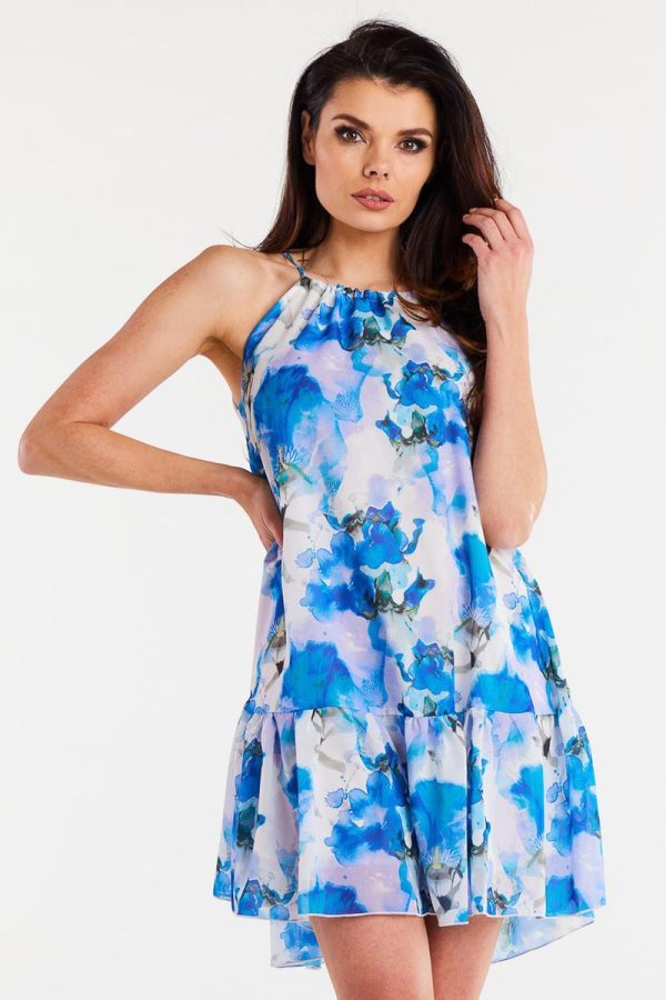 Blue Daydress in Day Dresses with Polyester
