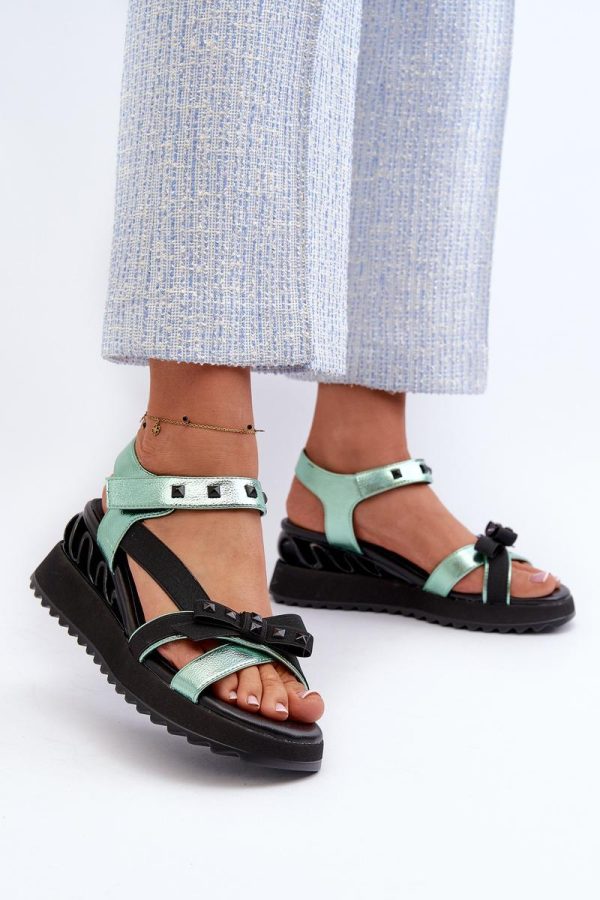 green Buskin model 196966 Step in style