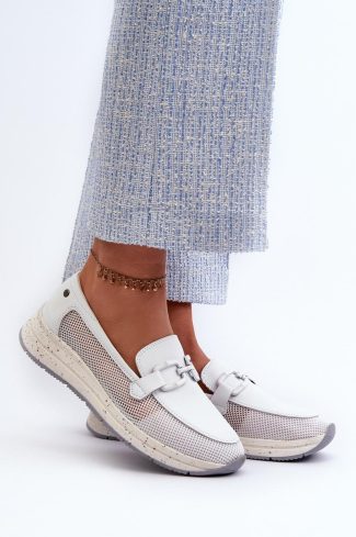 white Mocassin model 197148 Step in style