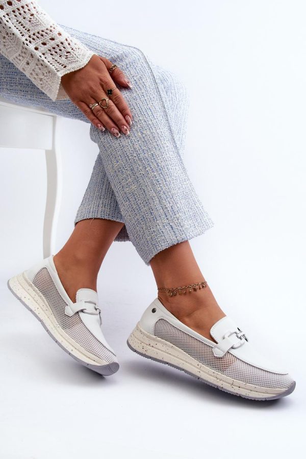 white Mocassin model 197148 Step in style