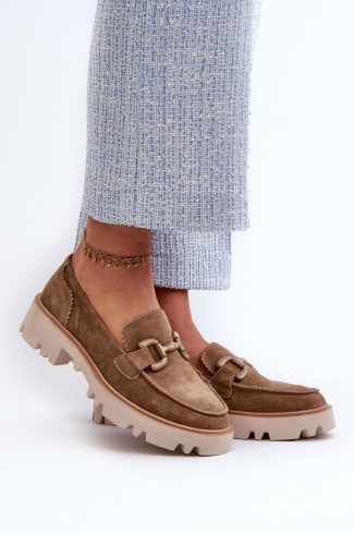 brown Mocassin model 197151 Step in style