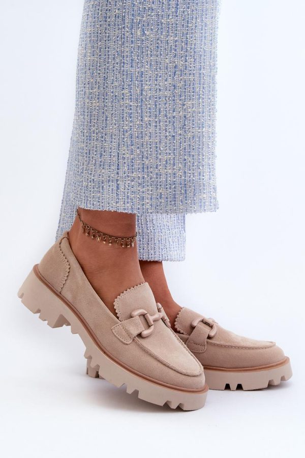 beige Mocassin model 197154 Step in style