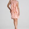 Pink Cocktail Dress in Formal Dresses, Cocktail Dresses with Polyester and Viscose