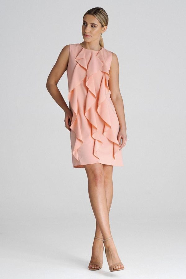 Pink Cocktail Dress in Formal Dresses, Cocktail Dresses with Polyester and Viscose