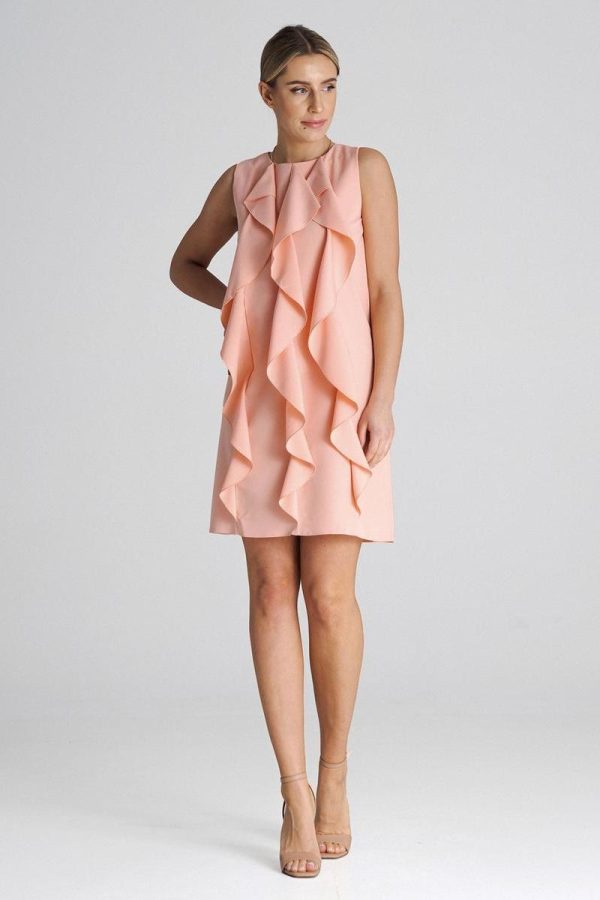 Pink Cocktail Dress in Formal Dresses, Cocktail Dresses with Polyester and Viscose