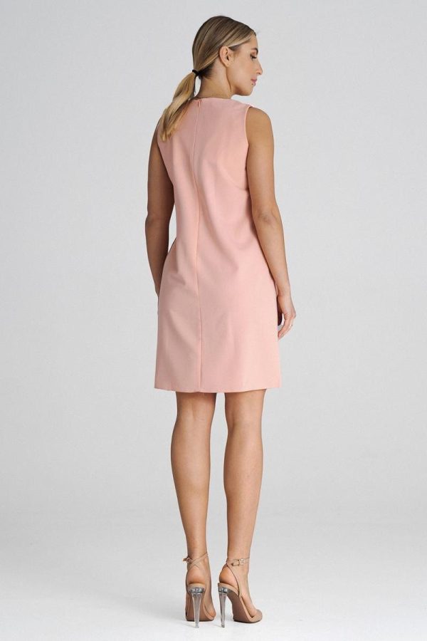 Pink Cocktail Dress in Formal Dresses, Cocktail Dresses with Polyester and Viscose