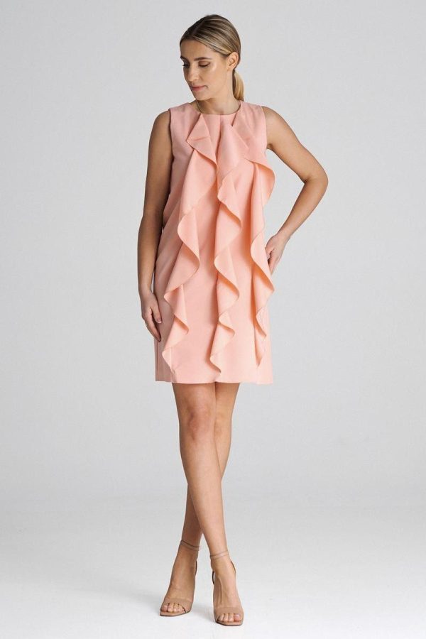 Pink Cocktail Dress in Formal Dresses, Cocktail Dresses with Polyester and Viscose