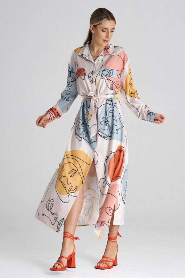 multicolor Daydress model 197187 Figl