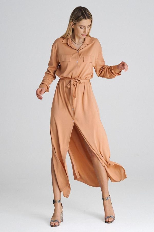 orange Daydress model 197189 Figl