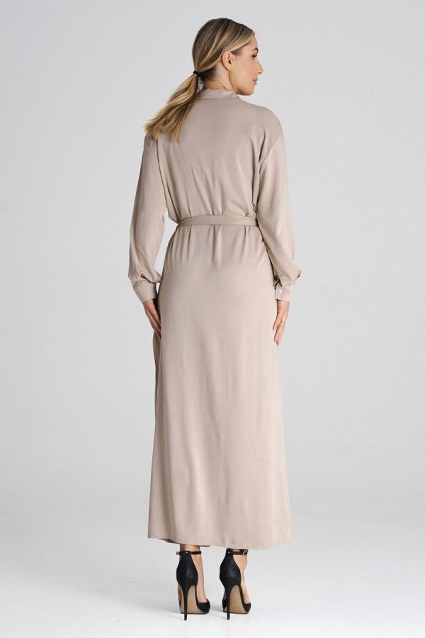 beige Daydress model 197190 Figl