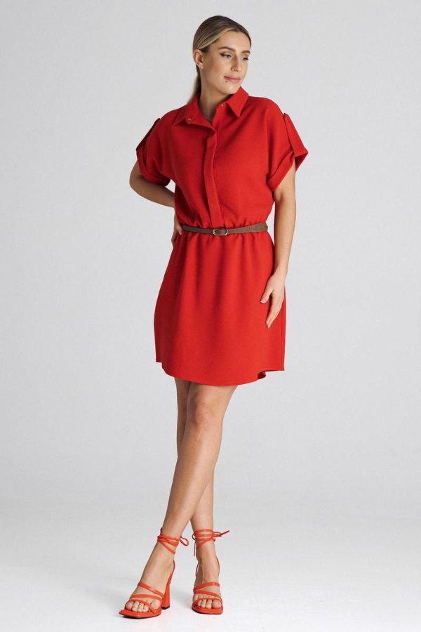 red Daydress model 197203 Figl