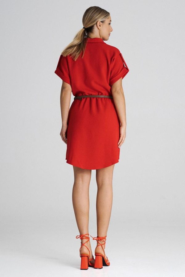 red Daydress model 197203 Figl