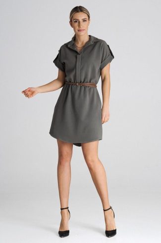 1030564 green Daydress model 197204 Figl