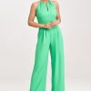 Green Suit in Playsuits For Women with Polyester