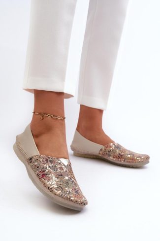 Beige Ballet Flats in Ballet Flats, Ballet Pumps For Women with Fabric, Footbed and Upper Height