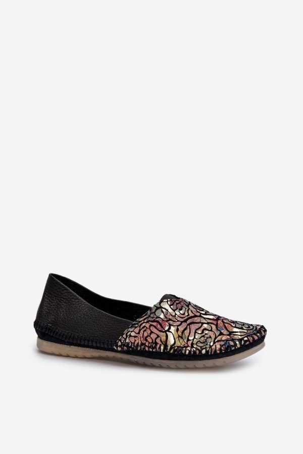 Black Ballet Flats in Ballet Flats, Ballet Pumps For Women with Fabric, Footbed and Upper Height