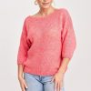 Pink Jumper in Sweaters, Pullovers, Jumpers, Turtlenecks, Boleros, Shrugs with Acrylic, Nylon, Polyester and Wool