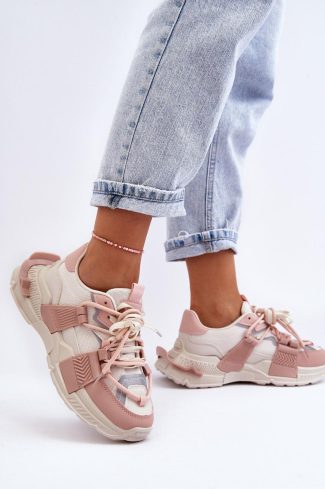 beige Sport Shoes model 197391 Step in style