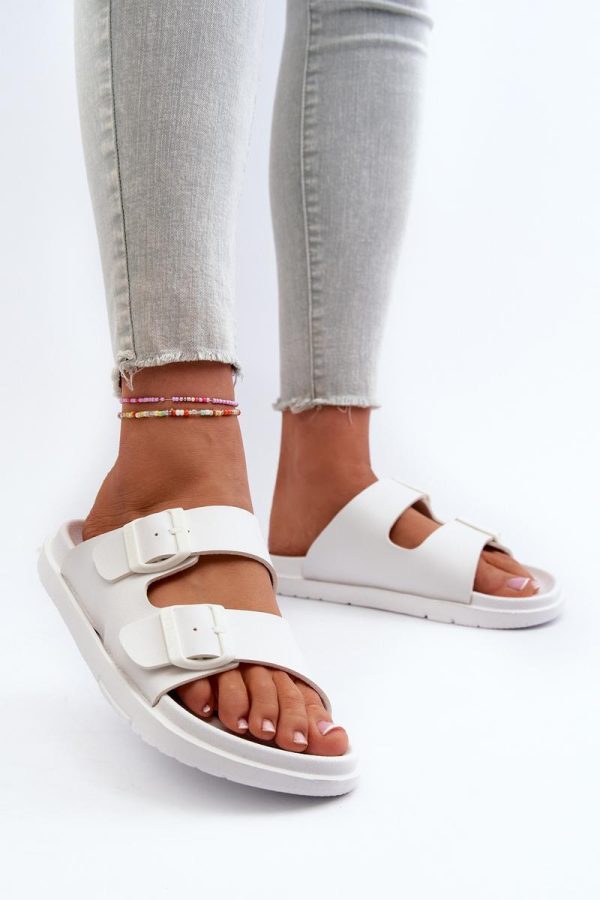 white Flip-flops model 197415 Step in style