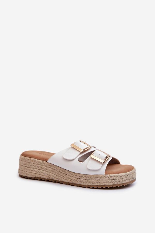 white Buskin model 197419 Step in style