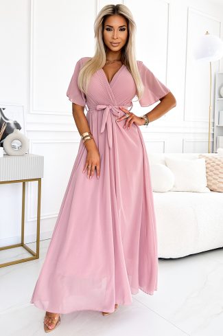 Pink Cocktail Dress in Formal Dresses, Cocktail Dresses with Spandex and Polyester