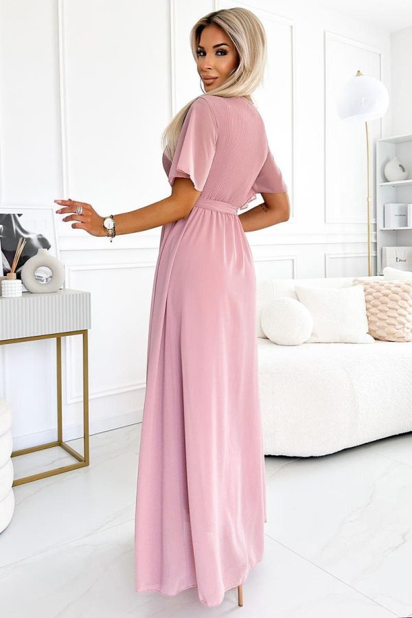 Pink Cocktail Dress in Formal Dresses, Cocktail Dresses with Spandex and Polyester