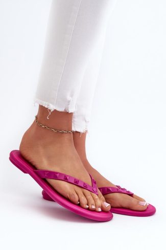 1031827 pink Japanese flip-flops model 197613 Step in style