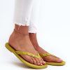 green Japanese flip-flops model 197615 Step in style