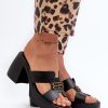 Black Flip-flops in Sandals & Flip-Flops For Women with Fabric, Footbed and Heel Height