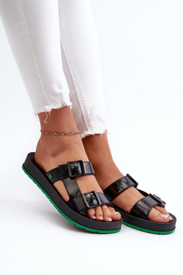 black Flip-flops model 197653 Step in style