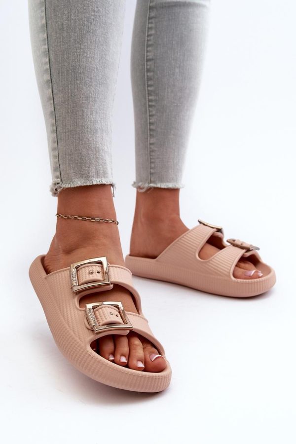 beige Flip-flops model 197660 Step in style