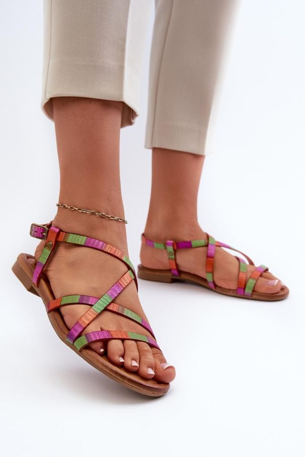 multicolor Sandals model 197703 Step in style