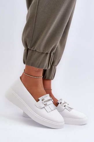 white Mocassin model 197815 Step in style