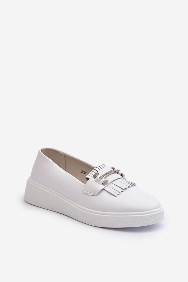 white Mocassin model 197815 Step in style