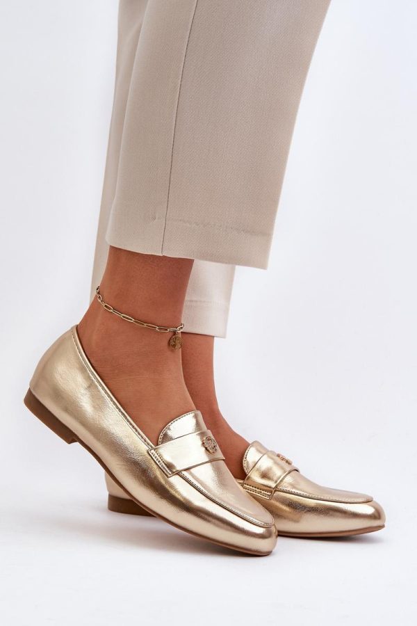 Yellow Mocassin in Moccasins, Loafers with Fabric, Footbed, Upper Height and Heel Height