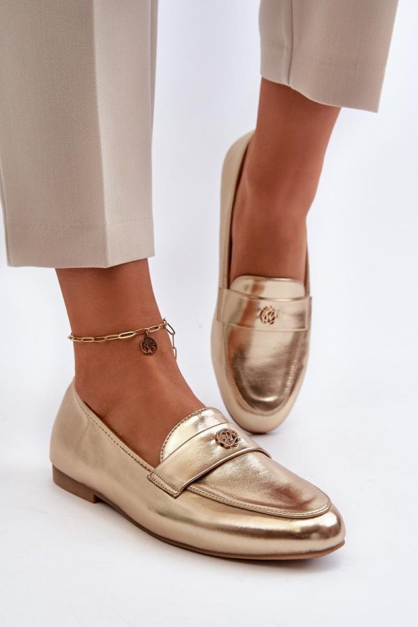 Yellow Mocassin in Moccasins, Loafers with Fabric, Footbed, Upper Height and Heel Height