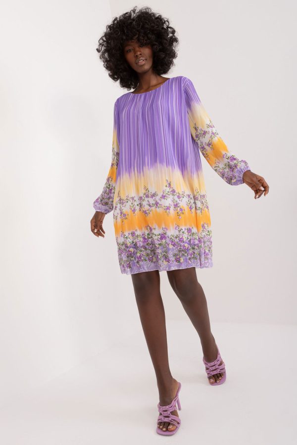 Violet Daydress in Day Dresses with Spandex, Polyester and Viscose