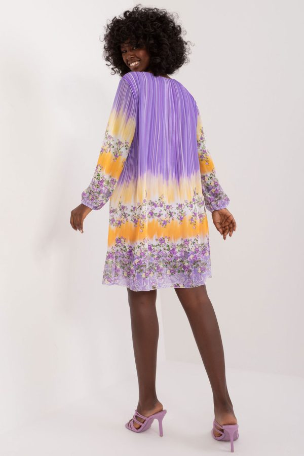 Violet Daydress in Day Dresses with Spandex, Polyester and Viscose