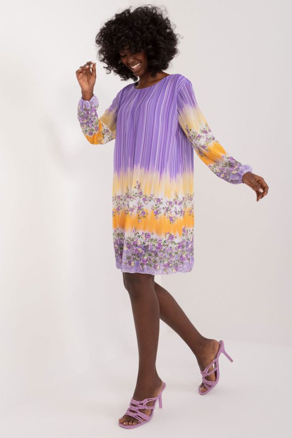 Violet Daydress in Day Dresses with Spandex, Polyester and Viscose