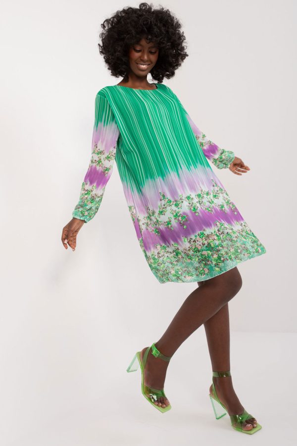 green Daydress model 197879 Italy Moda