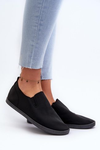 Black Sneakers in Women`s Athletic Shoes, Trainers, Sneakers with Fabric, Footbed and Upper Height